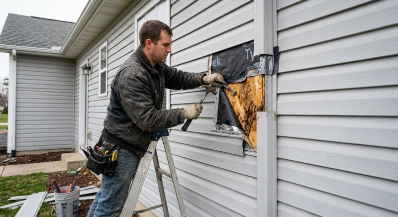 Vinyl Siding Repair Service